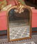 Deco Carved & Gilt Mahogany Looking Glass