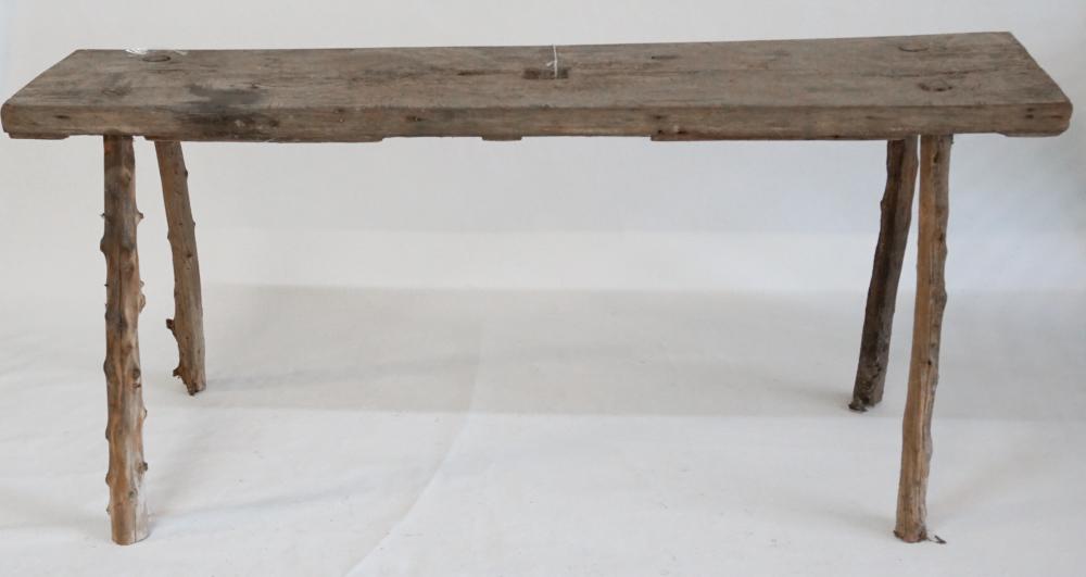 Southern Backcountry Walnut & Red Cedar Slab Table (1 of 6)