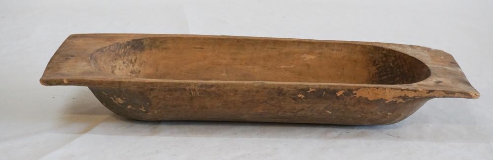 Antique Carved Dough Bowl (1 of 1)