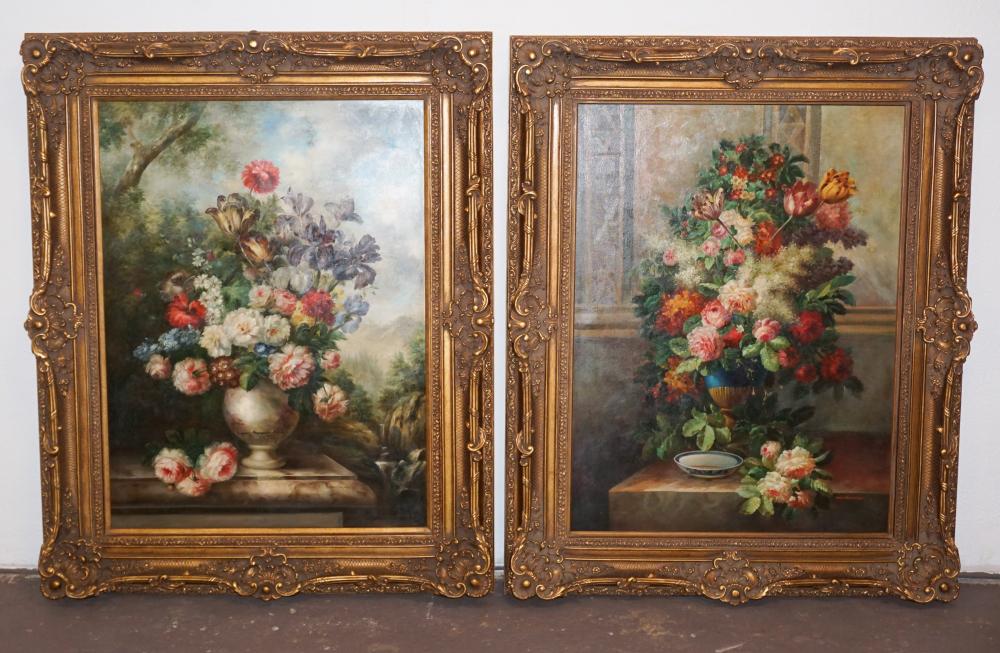 Pair Continental School Still Lifes by Van Everan (1 of 4)