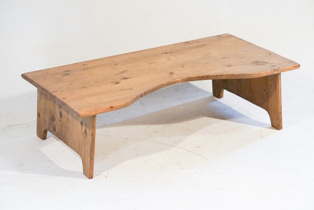 Antique Pine Bench Made Bed Tray (1 of 1)