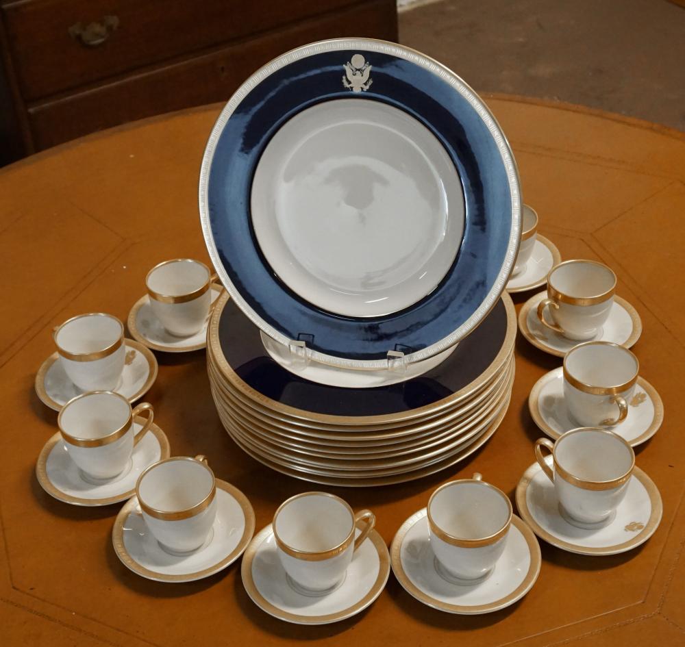 Set Pickard Presidential Dishes, Cups and Saucers (1 of 3)
