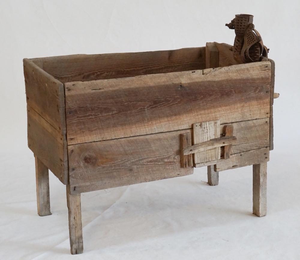 South Carolina Yellow Pine Corn Shucking Bin (1 of 4)