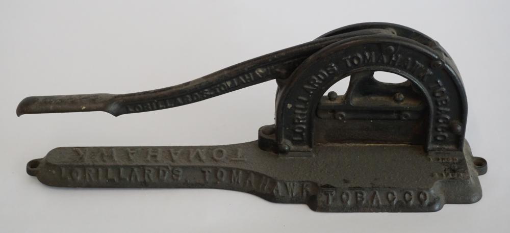Antique Lorillard's Tomahawk Tobacco Plug Cutter (1 of 5)
