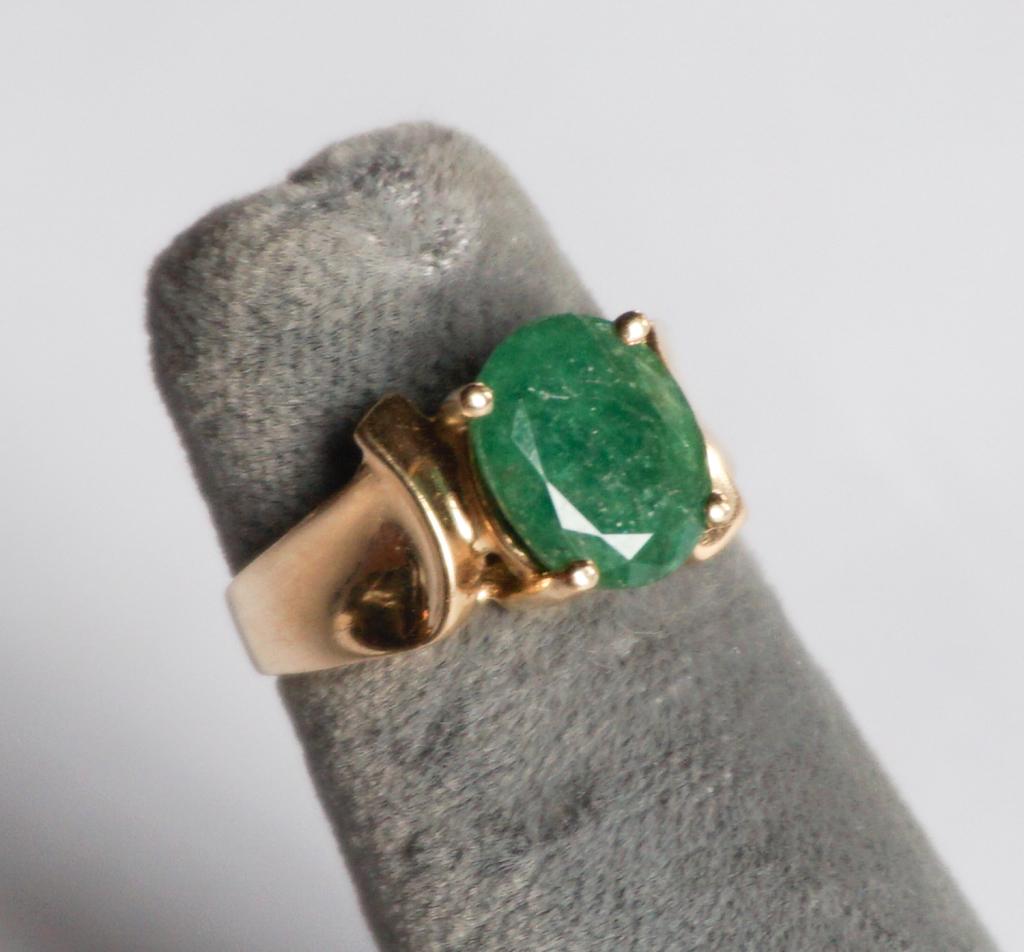 14k Gold & Emerald Ring (1 of 1)