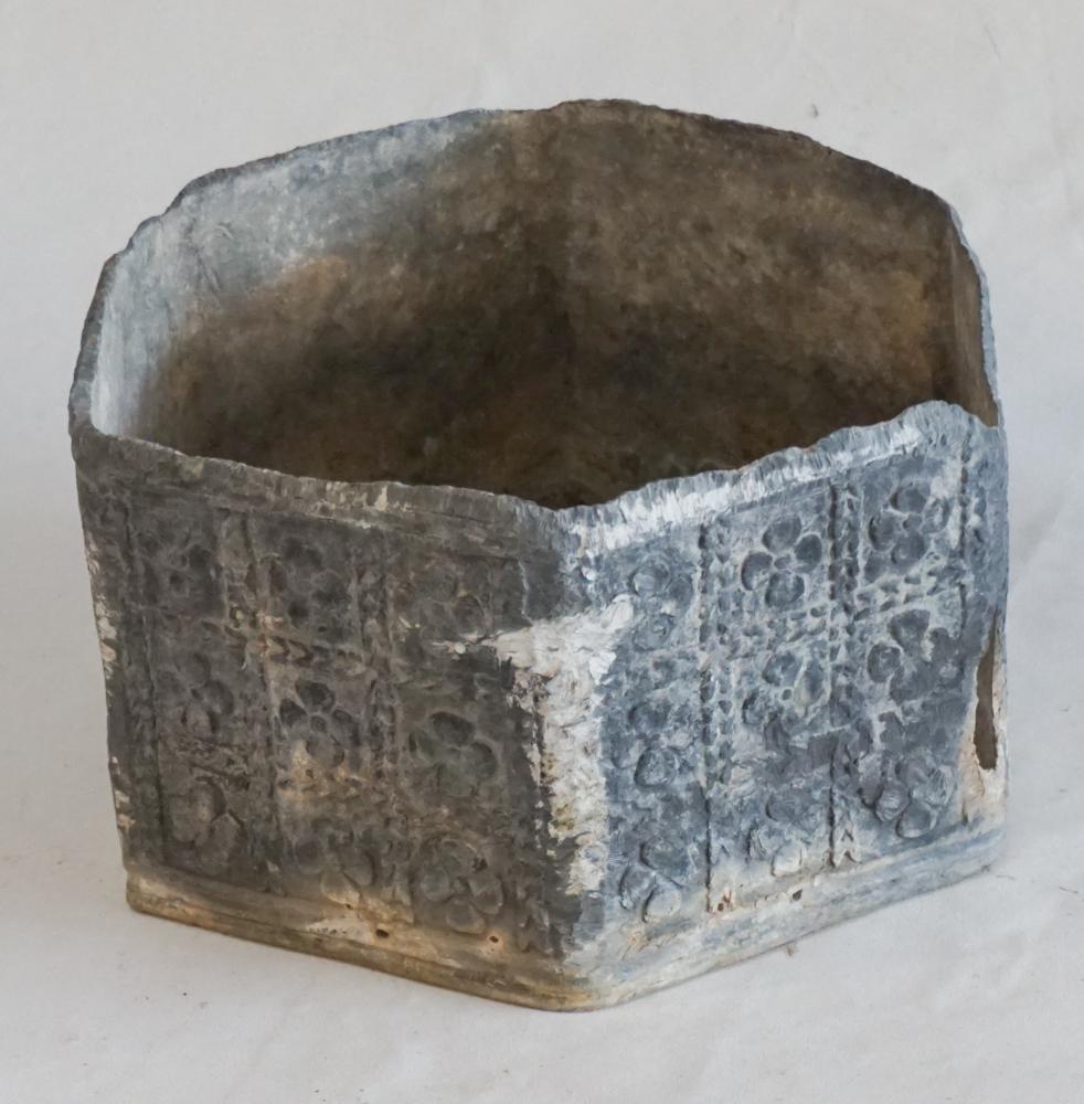 Antique English Figural Led Garden Planter (1 of 2)