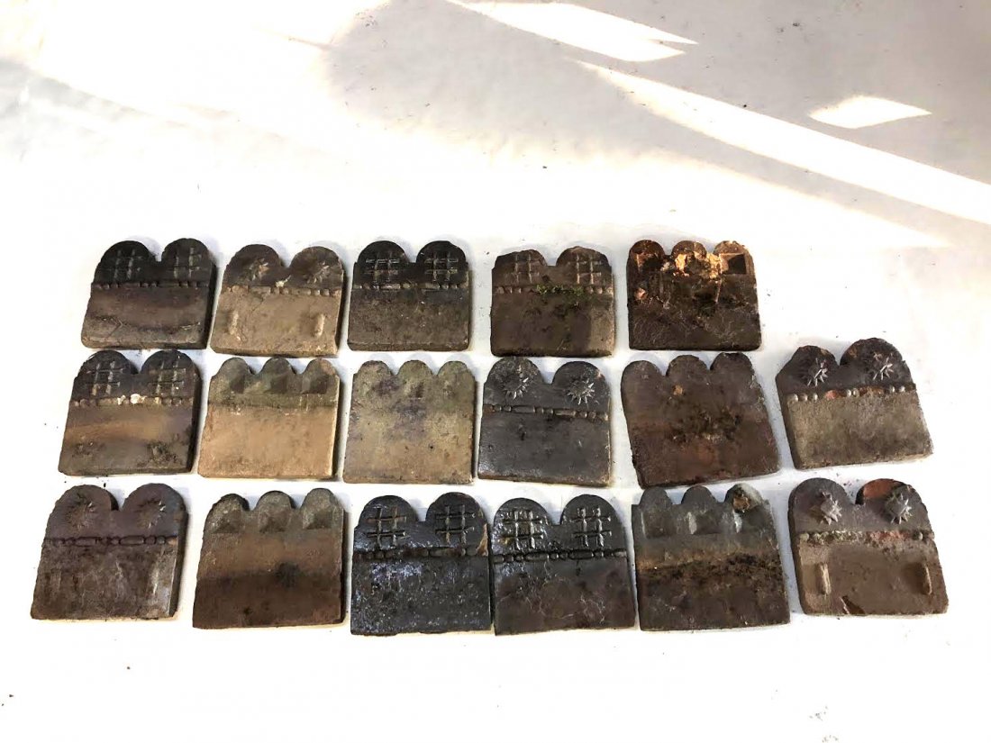Georgia Stoneware Slave Tile Garden Edgers (1 of 2)