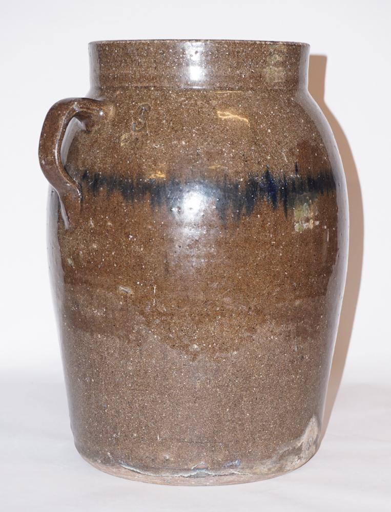 Southern Decorated Stoneware Churn (1 of 3)