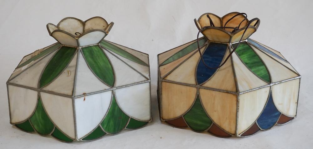 Two Vintage Arts & Crafts Style Lights From Yesterdays (1 of 3)