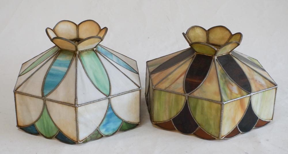 Two Vintage Arts & Crafts Style Lights From Yesterdays (1 of 1)