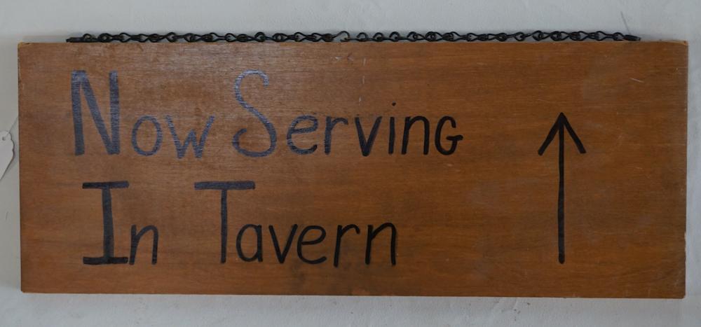 Original Hand Made Sign For Yesterdays (1 of 2)