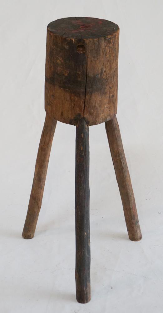 Antique American Backcountry Butcher Block (1 of 3)
