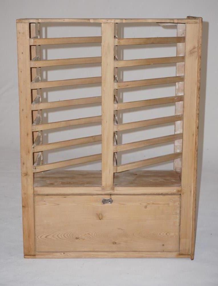 Country Pine Kitchen Hanging Wall Cupboard (1 of 1)