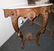 Antique French Rococo Marble Top Corner Stand