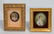 Two Quality Antique Framed Portrait Miniatures