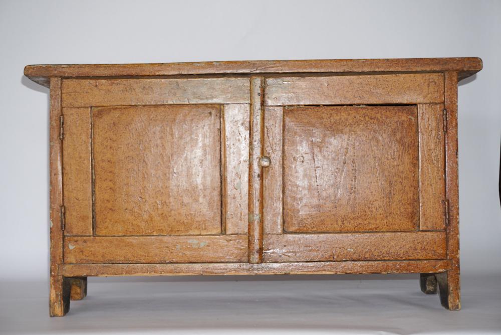 Diminutive Hepplewhite Paint Decorated SideCabinet (1 of 3)