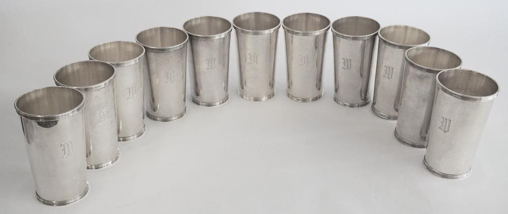 Fine Set Whiting Sterling Silver Julep Cups (1 of 2)