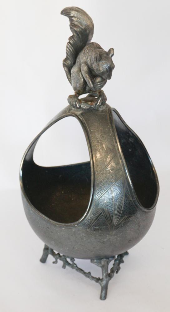 Aesthetic Movement Silver Plate Centerpiece (1 of 2)