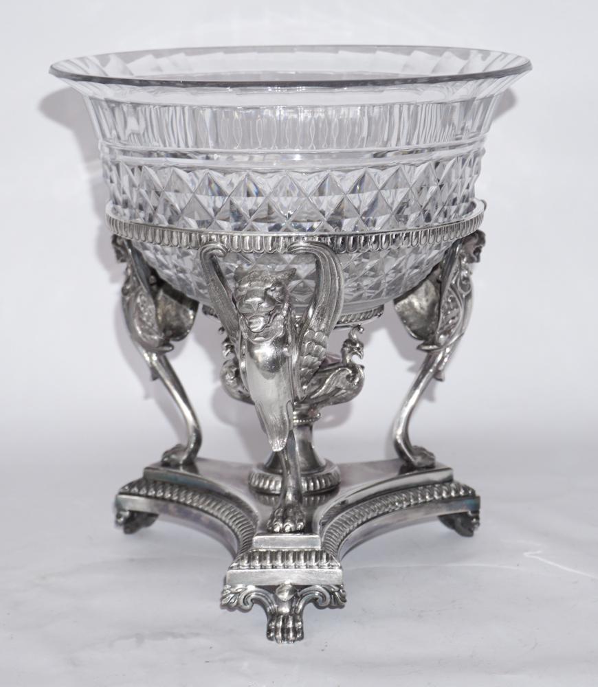 American Classical Silver Plate Center Bowl (1 of 4)