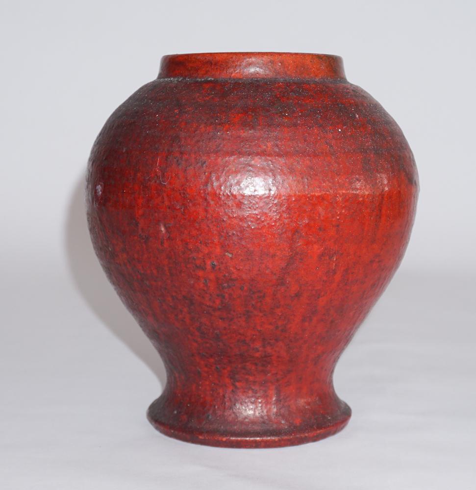 Southern Arts & Crafts Period Glazed Pottery Vase (1 of 3)