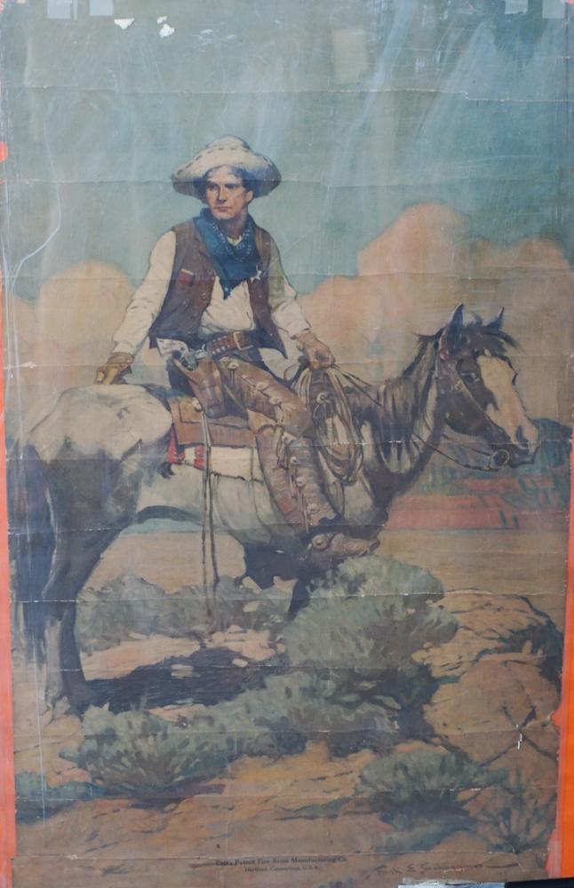 Colt Advertising Poster C. 1925 by F Schoonover (1 of 5)