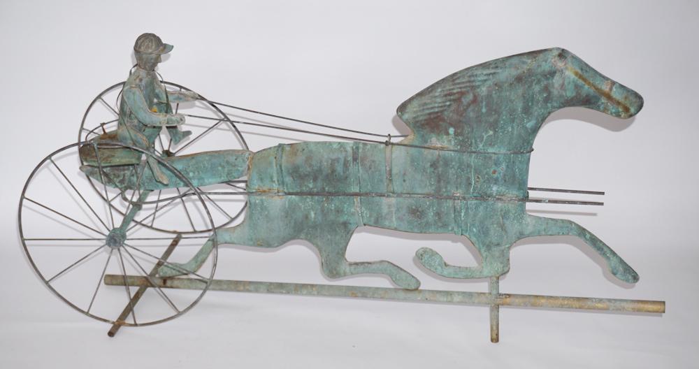 Vintage Forged Copper Weathervane (1 of 2)