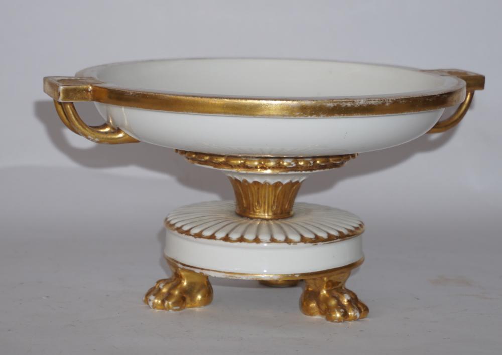 Handsome Neoclassical Porcelain Centerpiece (1 of 2)