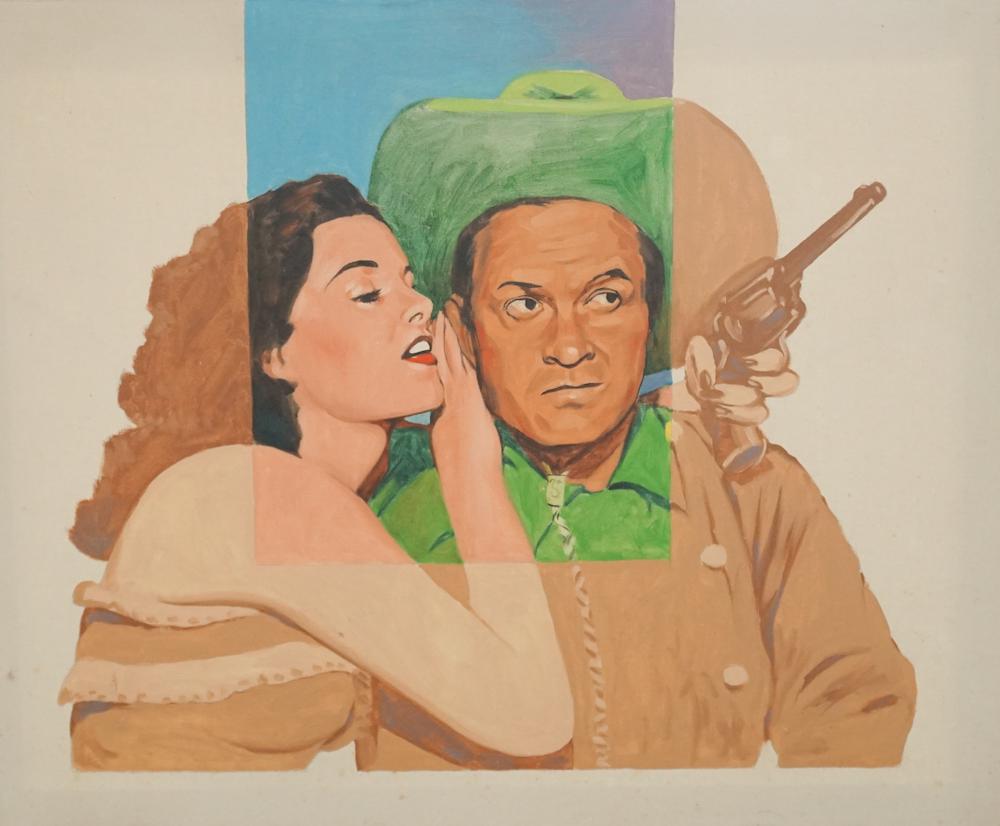 Original Oil on Canvas Illustration for "Pale Face" (1 of 2)