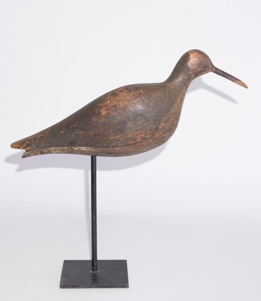 Handsome Carved & Painted Antique Plover Decoy (1 of 2)