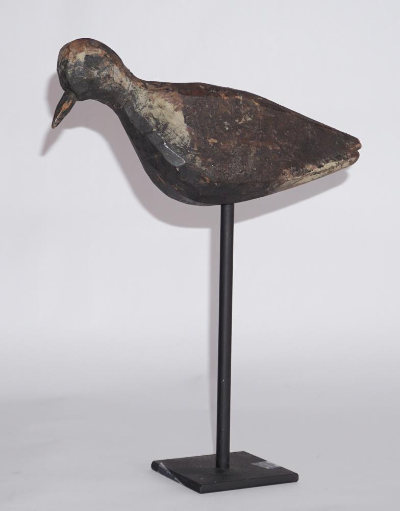 Antique Carved& Painted Black Bellied Plover Decoy (1 of 3)