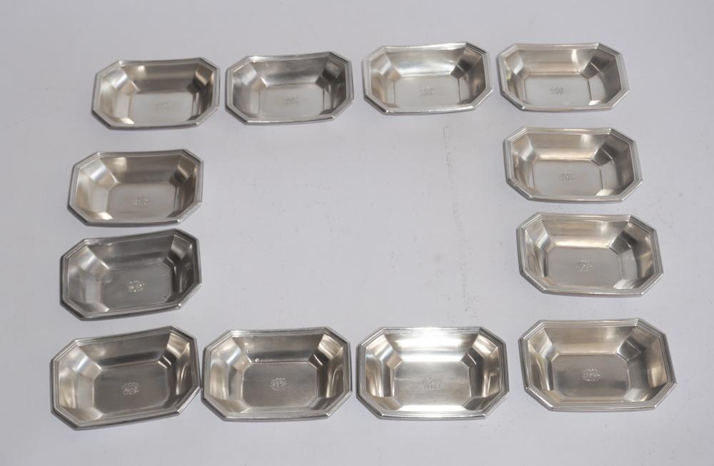 Set Gorham Sterling Silver Sauce Bowls (1 of 1)