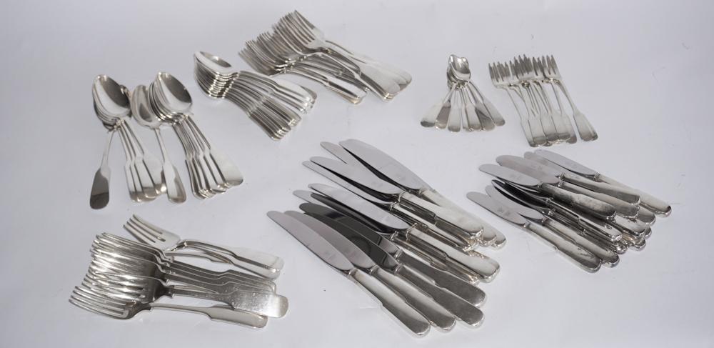 Gorham Old English Tipt Sterling Flatware Service (1 of 2)