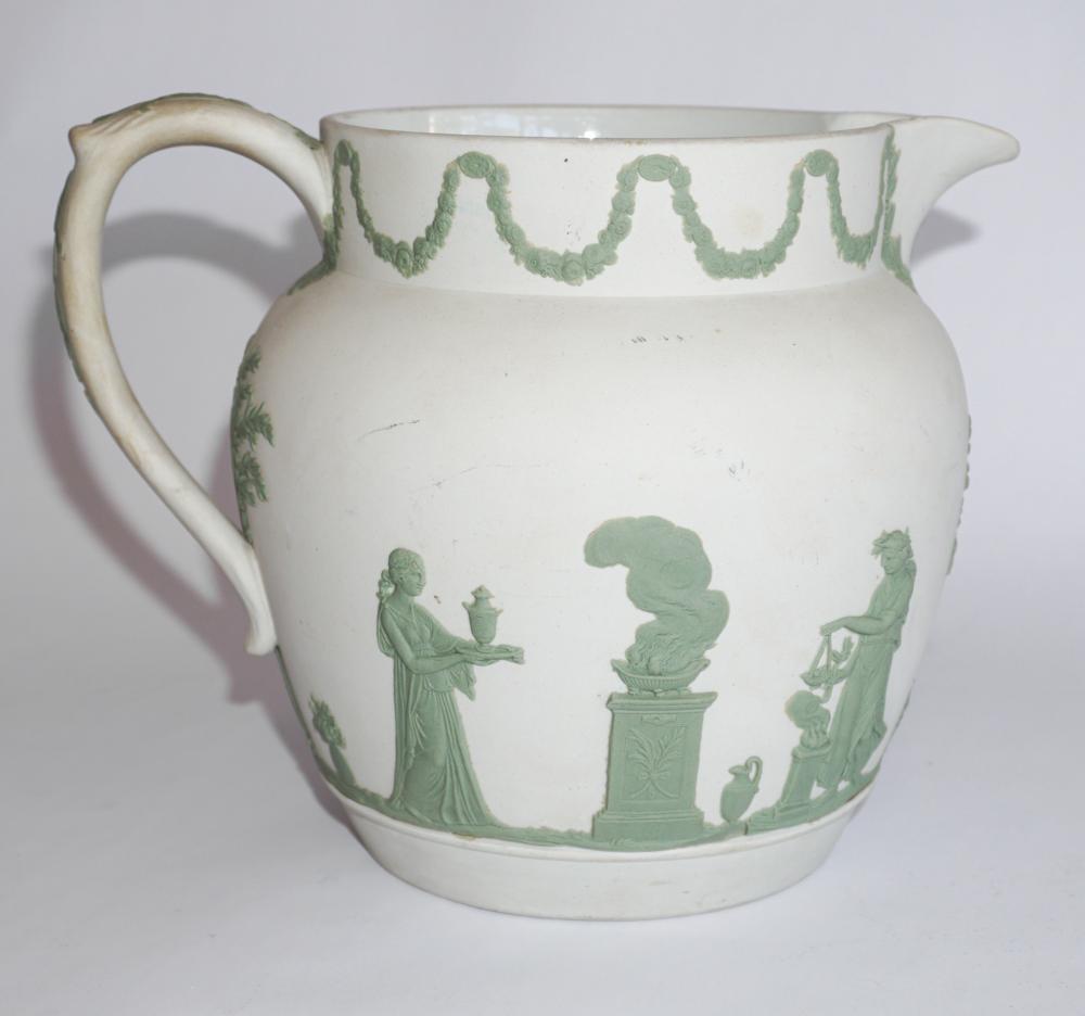 Wedgwood White Jasperware Water Pitcher (1 of 4)