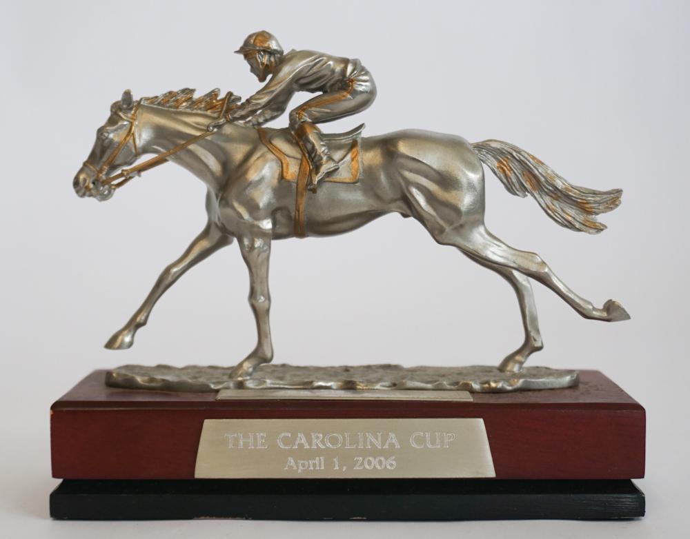 2006 Carolina Cup Race Sculpture by Royal Selangor (1 of 4)