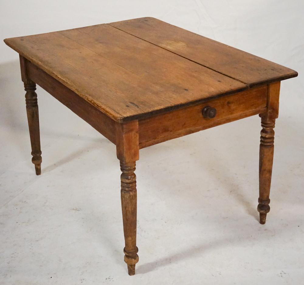 Antique Backcountry Late Federal Harvest Table (1 of 3)