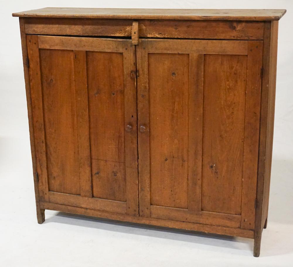 Country Hepplewhite Walnut Jelly Cupboard (1 of 4)