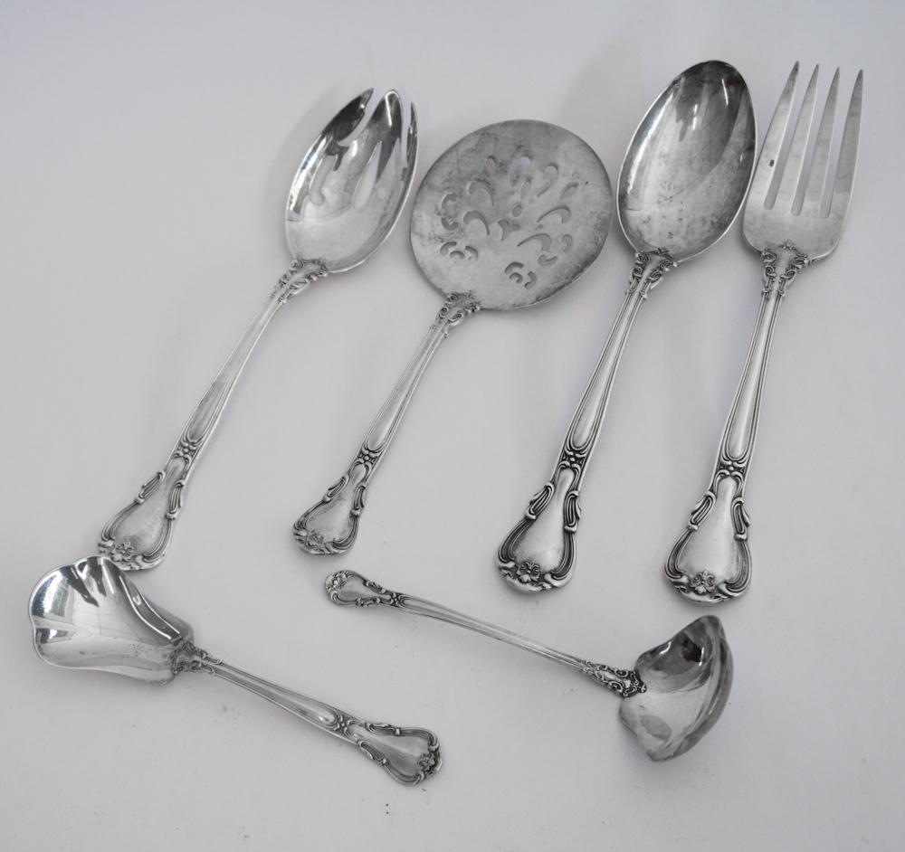 Set Gorham Chantilly Sterling Silver Tablewares (1 of 2)