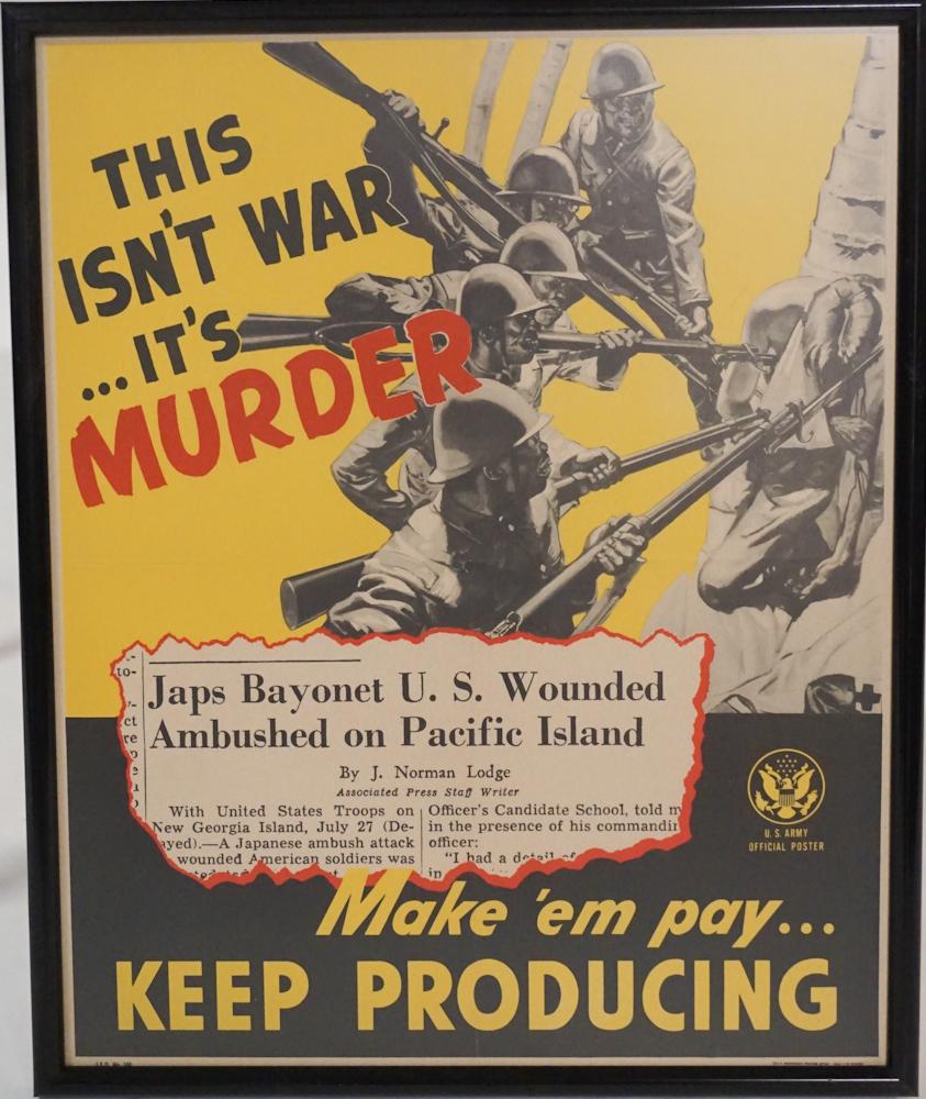 US World War II Propaganda Poster (1 of 1)