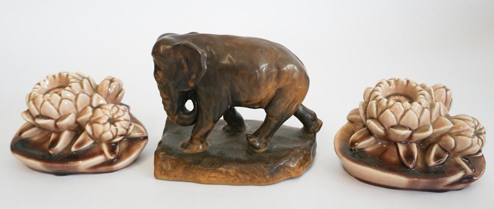 Collection Arts & Crafts Rookwood Pottery Bookends (1 of 4)