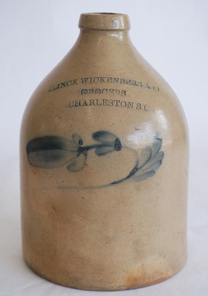 Charleston, SC Stoneware Merchant Jug (1 of 3)
