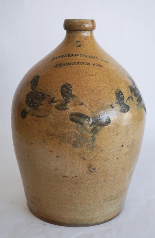 Charleston, South Carolina Stoneware Merchant Jug (1 of 6)