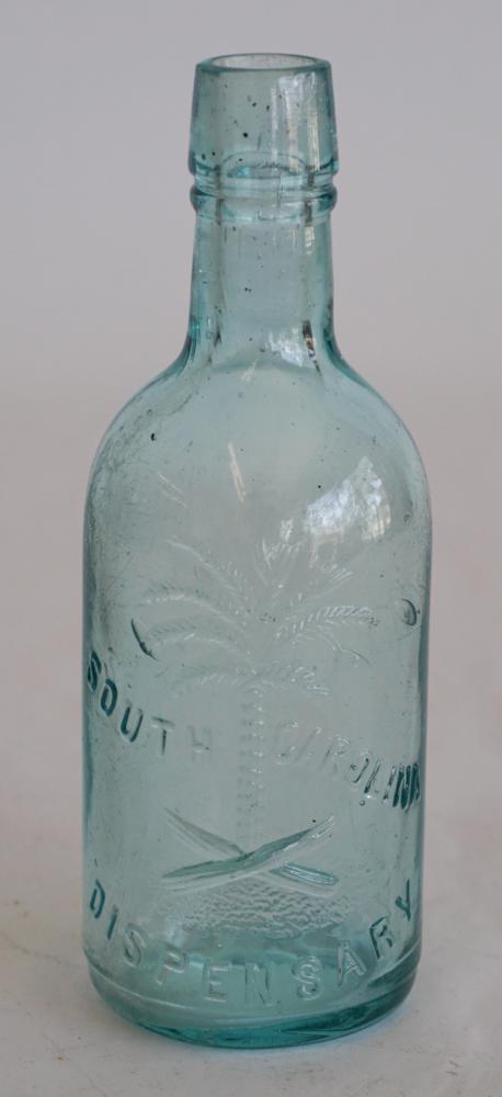 Antique South Carolina Dispensary Bottle (1 of 2)