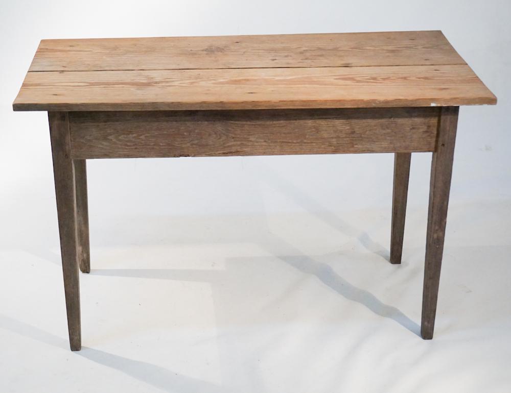 Southern Federal Yellow Pine Slab Table (1 of 2)
