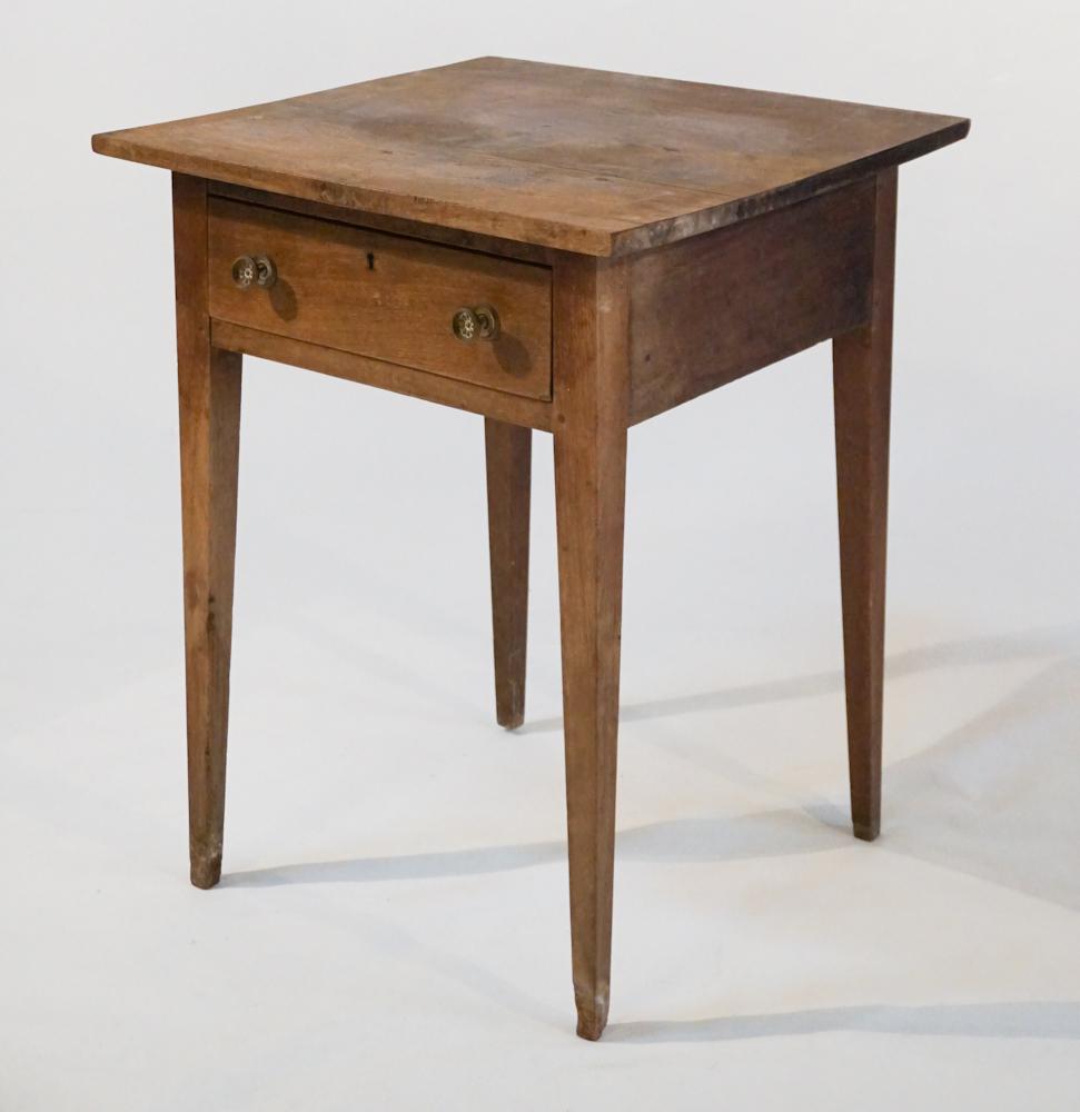 Southern Federal Walnut One Drawer Side Table (1 of 2)