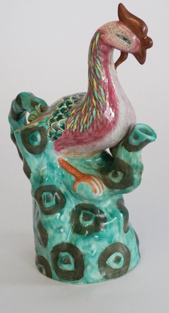 Antique Chinese Porcelain Figural Teapot (1 of 3)