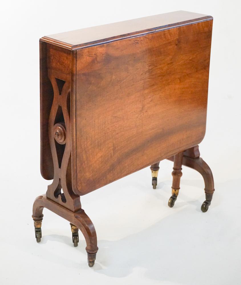 English Mahogany Sutherland Drop Leaf Table (1 of 4)