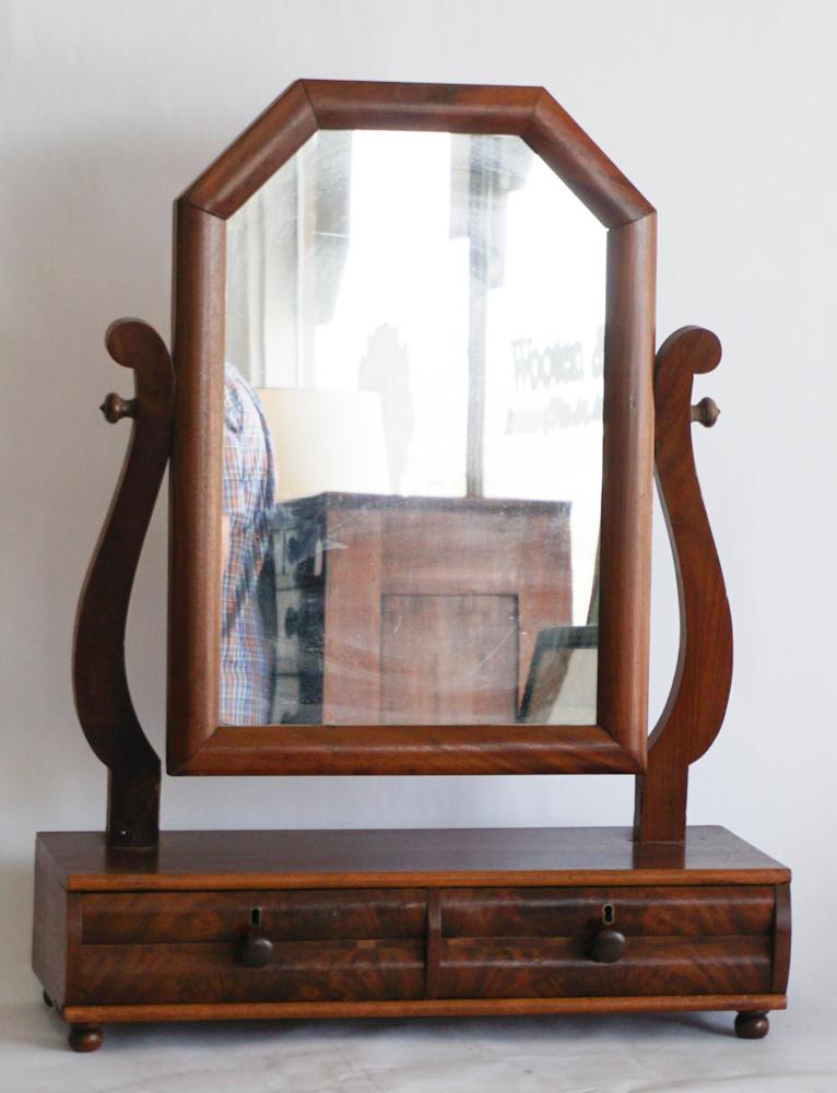Classical Mahogany Dressing Mirror (1 of 1)