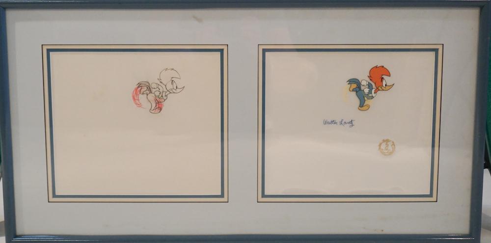 Original Animation Cell & Drawing by Walter Lantz (1 of 5)
