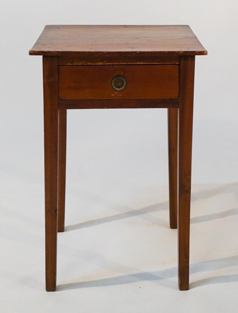 Federal Cherry One Drawer Side Table (1 of 3)