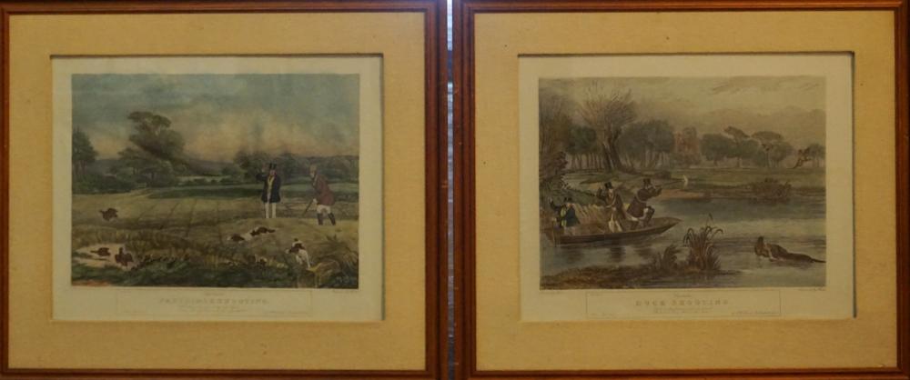 Two Hand Tinted Engravings by Charles Hunt (1 of 3)